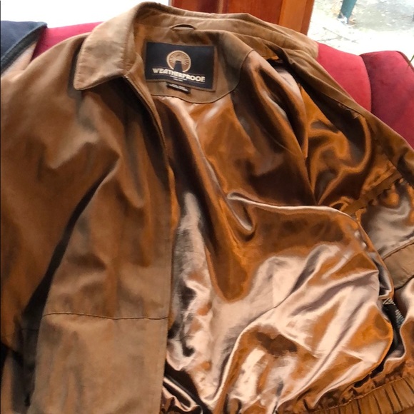 Vegan Suede bomber jacket - Picture 7 of 16